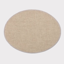 Oval Doppio Quadro Placemat