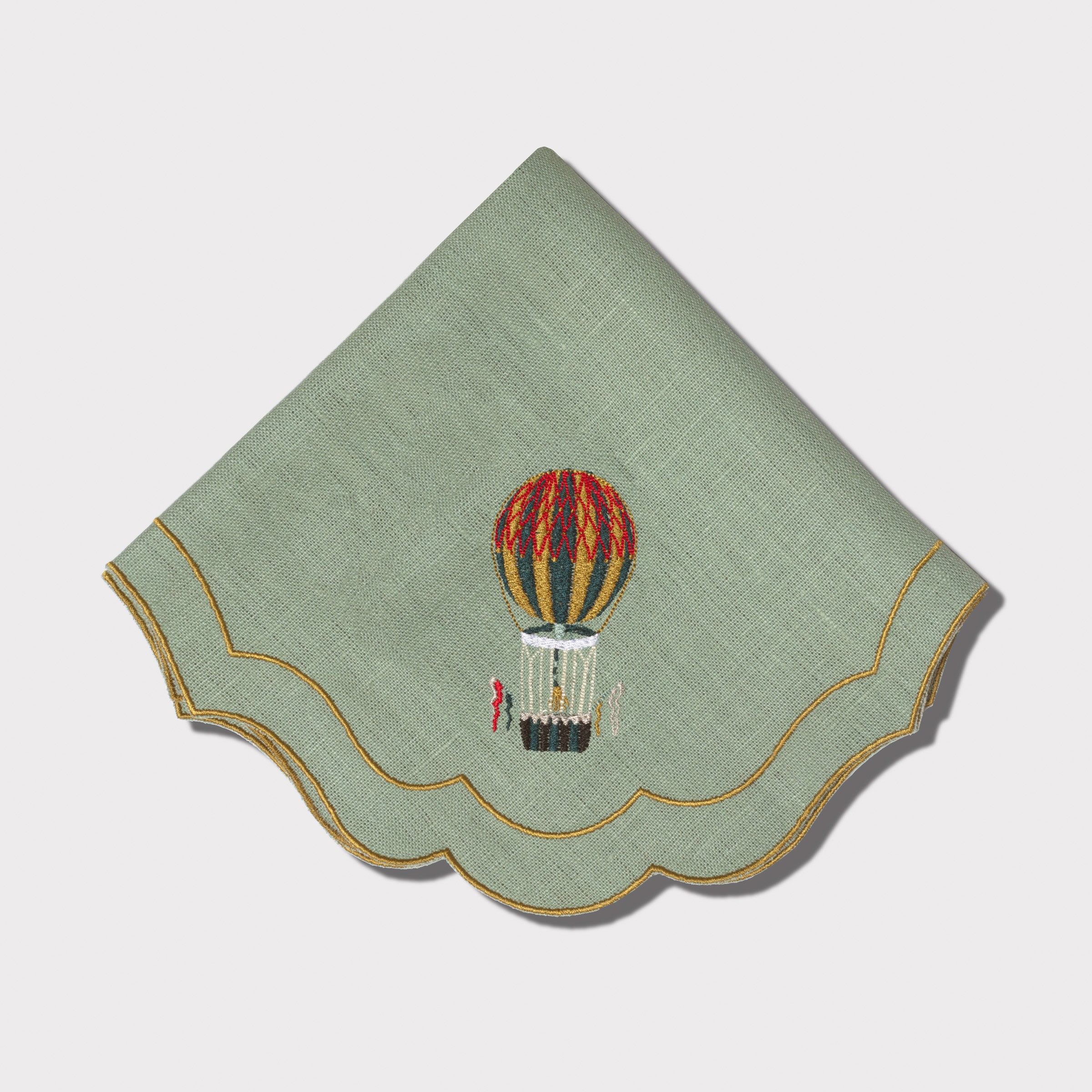Hot Air Balloon Parentesi Oval Napkin (Set of 4)