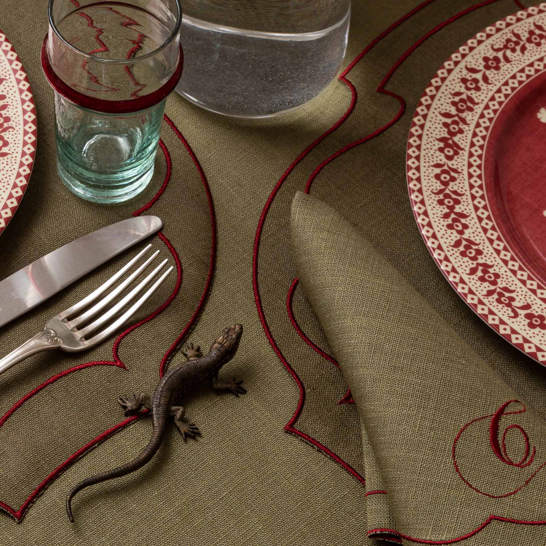 Rustic Harmony Tablescape