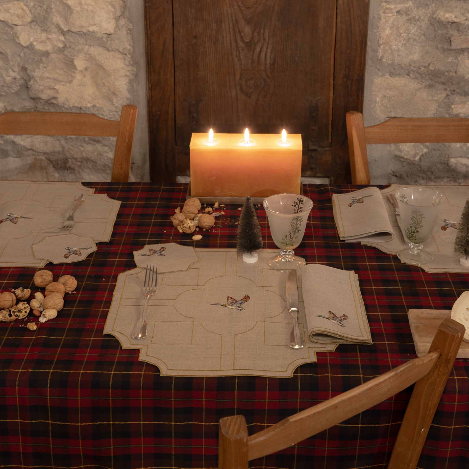 Flying Duck Labyrinth Placemat (Set of 2)