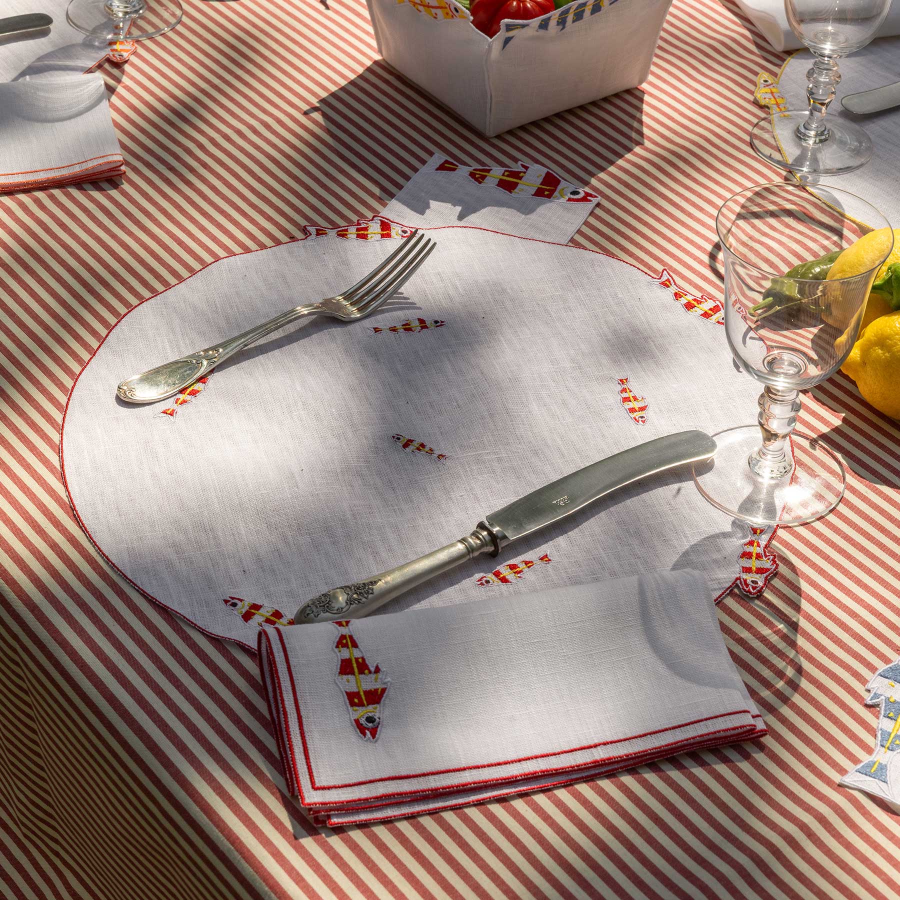 Sardina Round Placemat
