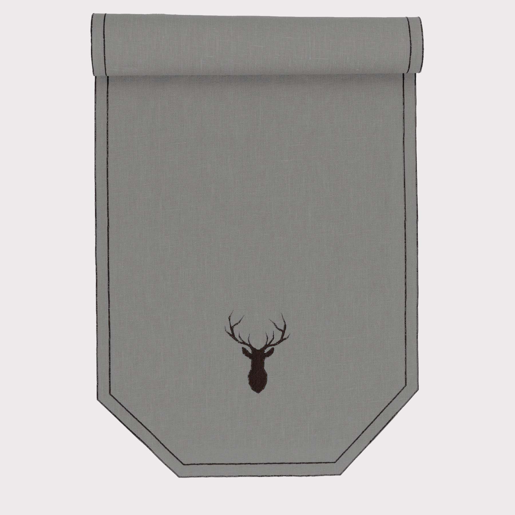 Mountain Deer Octagon Table Runner