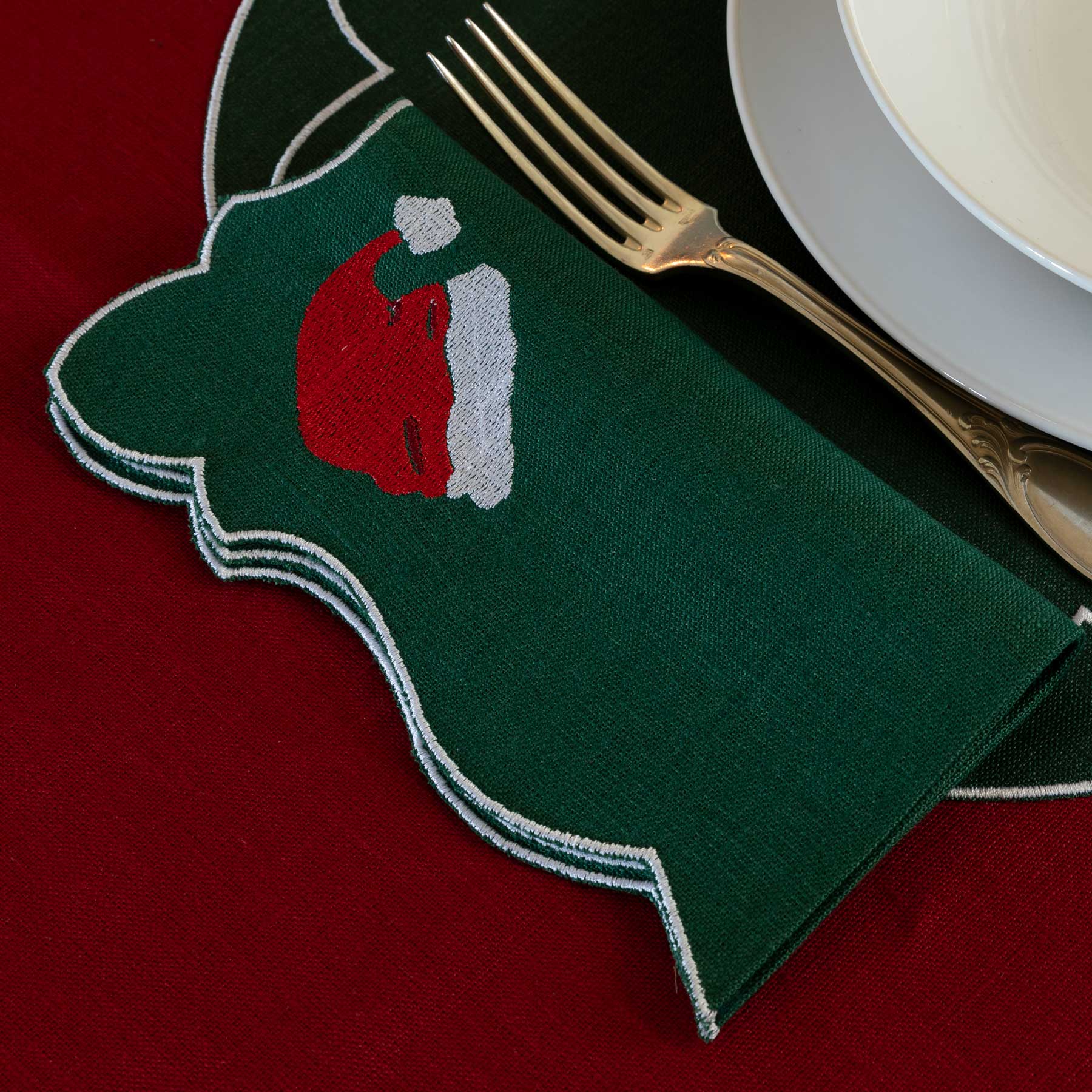 Santa Hat Angelina Napkin (Set of 2)