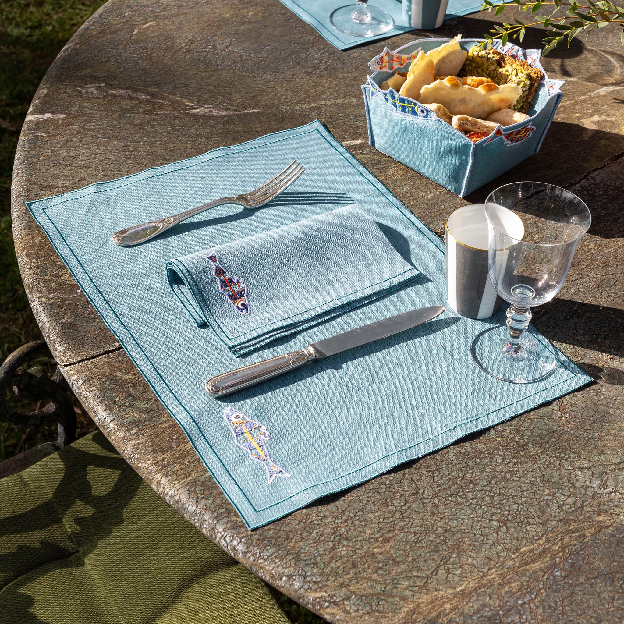 Sardina Doppio Quadro Napkin