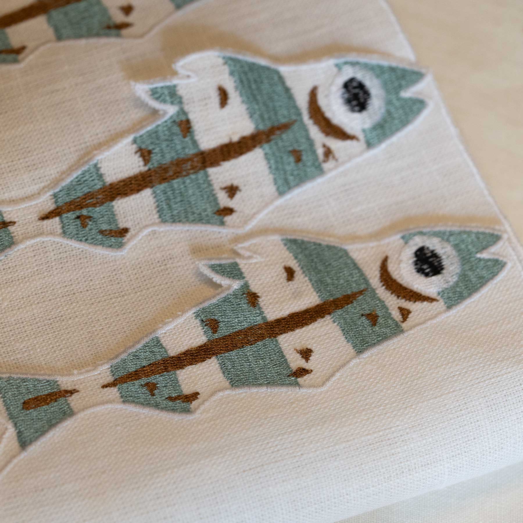 Sardine Quadro Cocktail Napkin (Set of 4)