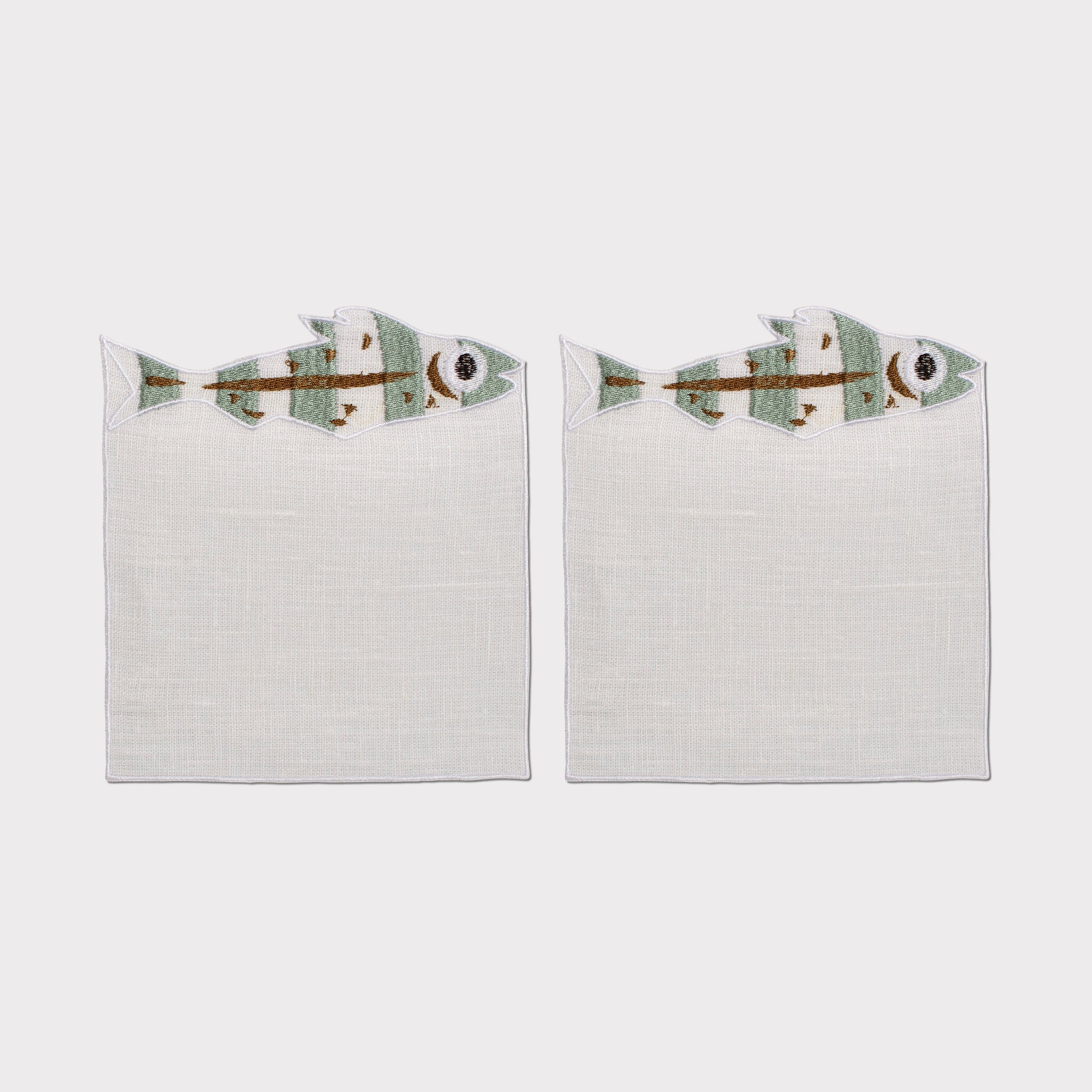 Tovaglioli da cocktail Sardina (set da 2)