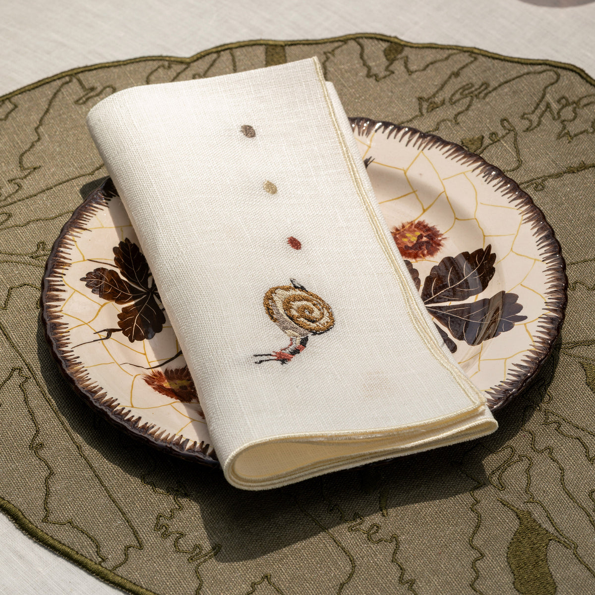 Snail Quadro Napkin