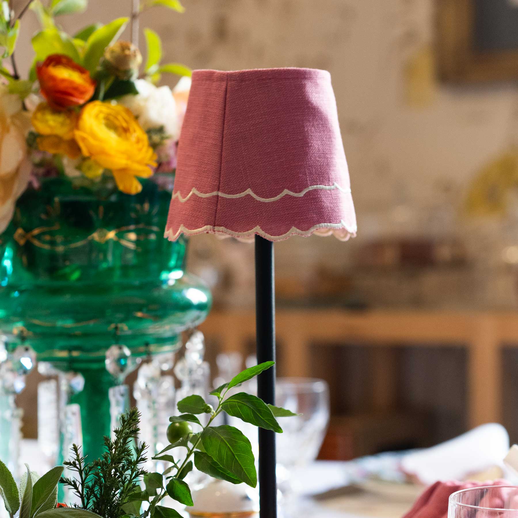 Cassis Daydream Tablescape