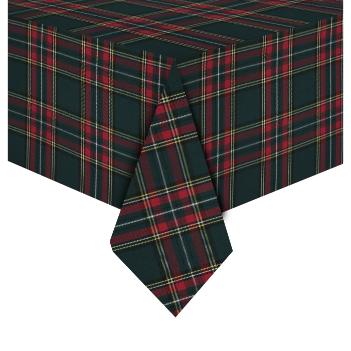 tovaglia tartan verde inglese