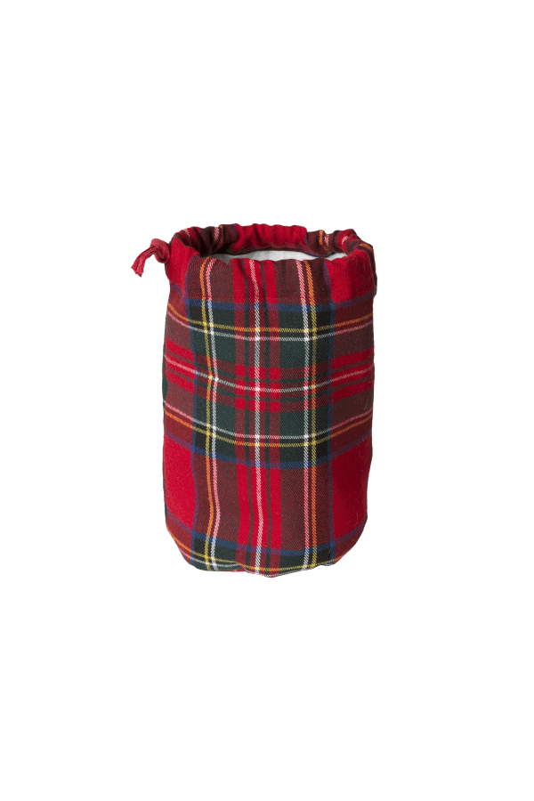 Copribottiglia termico tartan cardinal