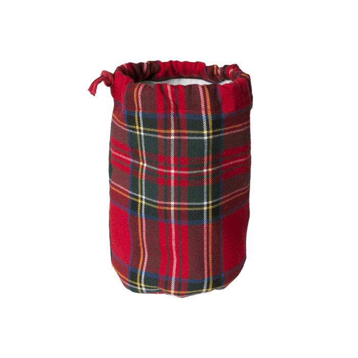 Copribottiglia termico tartan cardinal