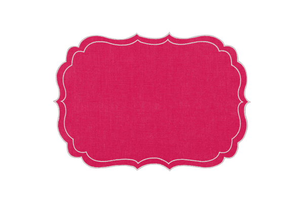 lagallinamatta tovaglietta ninette fucsia