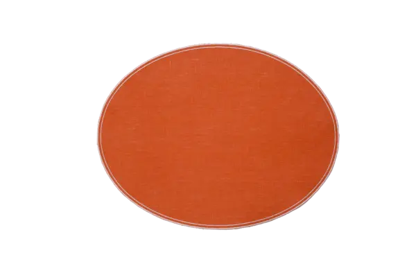 tovaglietta sandy in lino – bianco con profilo interno blu (copia)