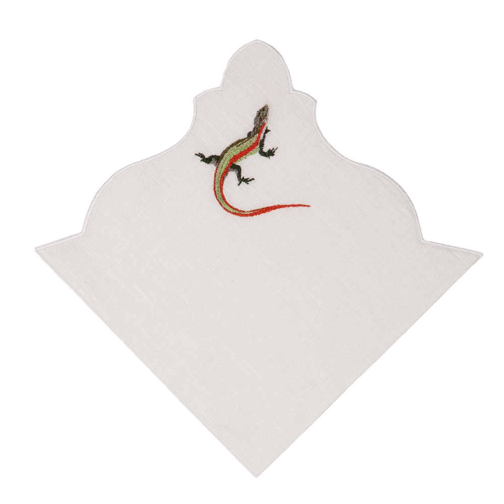serviette angelina lézard